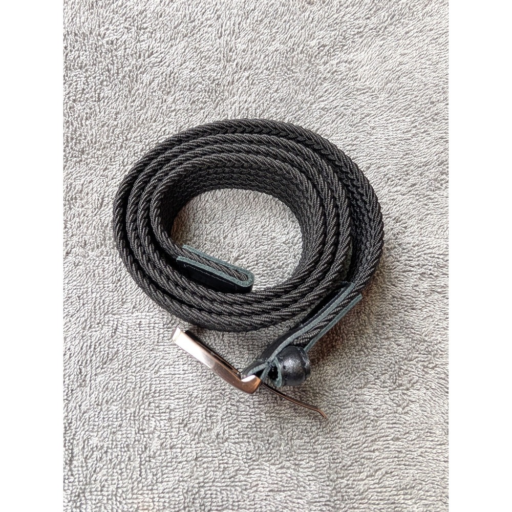Braided Belt Black Men 44
